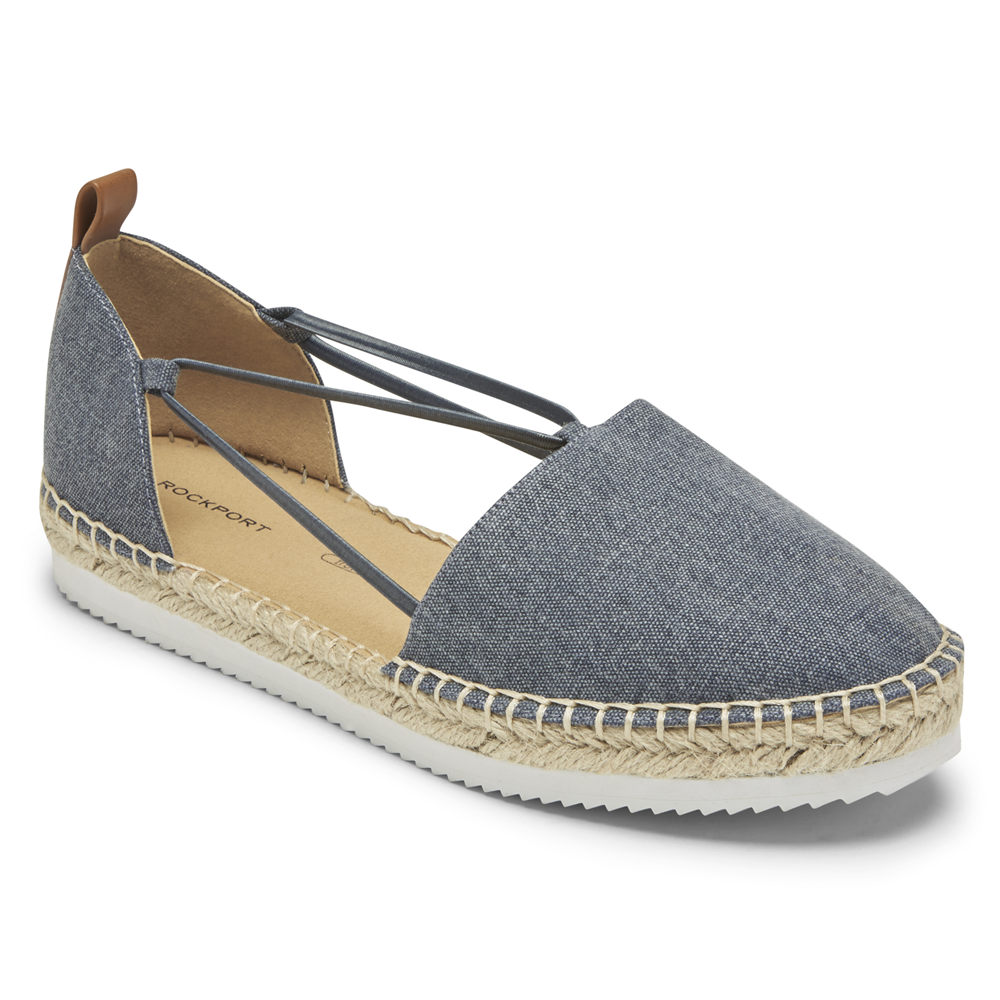 Rockport Slip-On For Womens Grey - Seaview Bungee - AI7869205